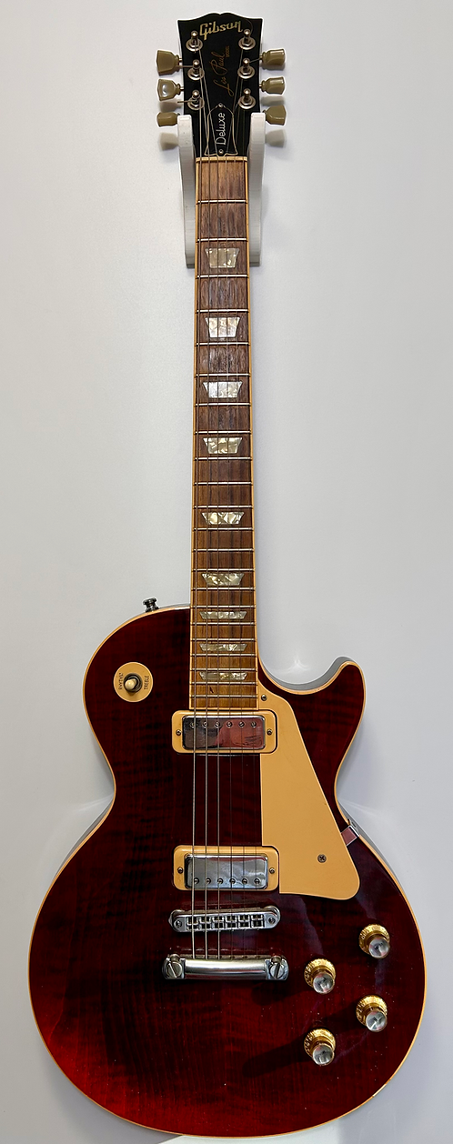 Gibson Les Paul De Luxe Limited Edition 2000 2001red wine