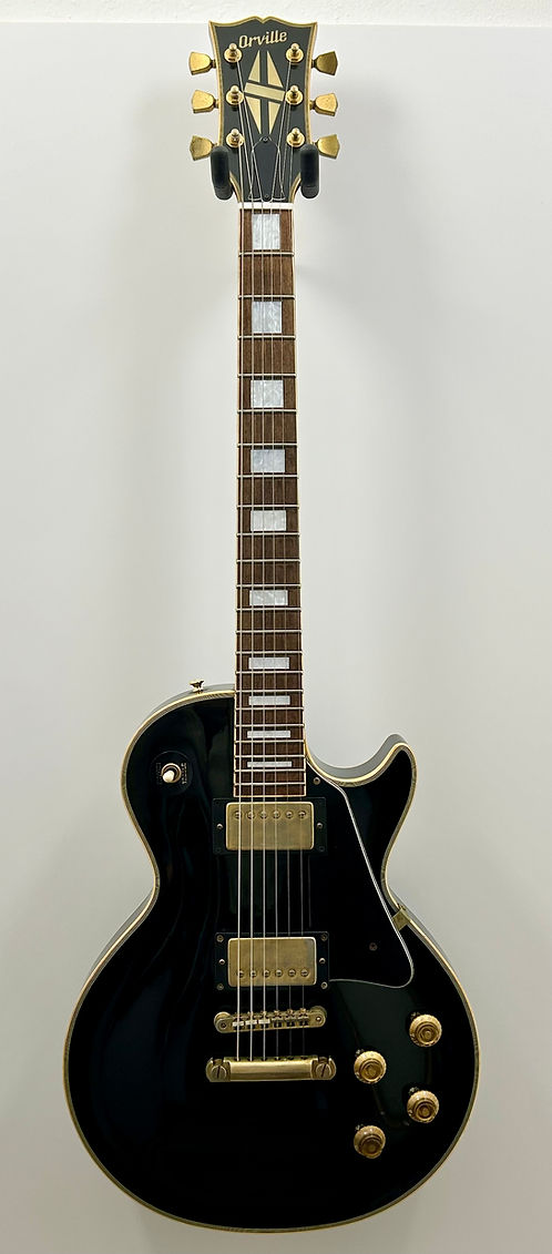Orville by Gibson Les Paul Black Beauty custom Japan almost vintage Year 2000
