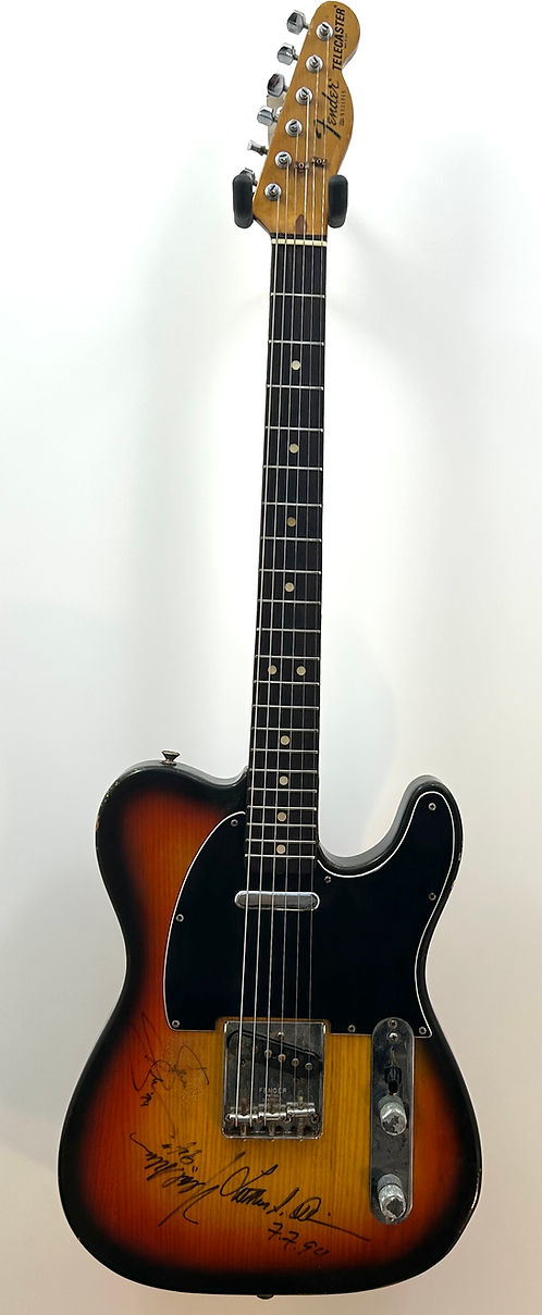 Fender telecaster 1978 signed Gary Moore S. Lukather L. Alisson Santana J. Walsh