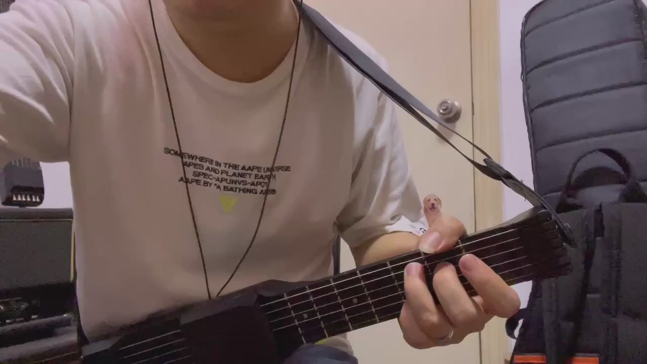 Guitare électro-acoustique portable intelligente